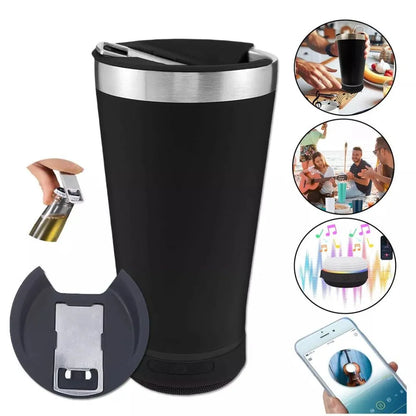 VASO TÉRMICO CON PARLANTE BLUETOOTH + REGALO SORPRESA