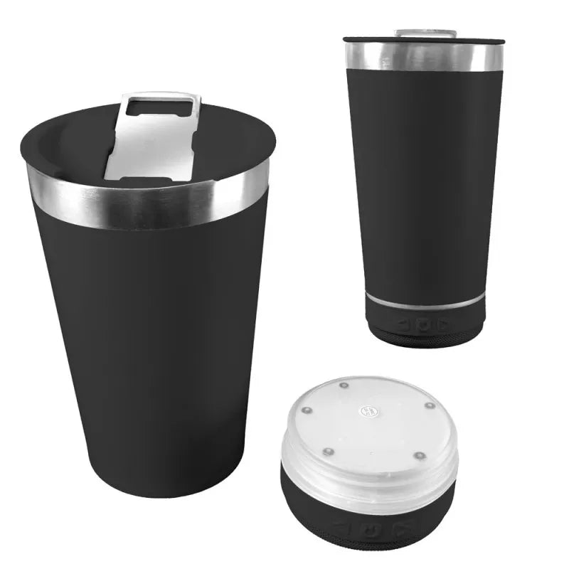VASO TÉRMICO CON PARLANTE BLUETOOTH + REGALO SORPRESA