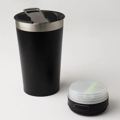 VASO TÉRMICO CON PARLANTE BLUETOOTH + REGALO SORPRESA